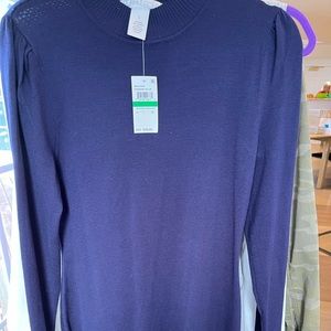 mock turtleneck dress